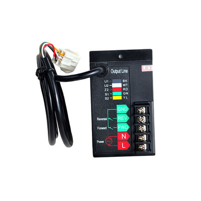 regolatore del motore a corrente alternata di Single Phase del regolatore di velocità del motore dell'ingranaggio di 200W 50Hz
