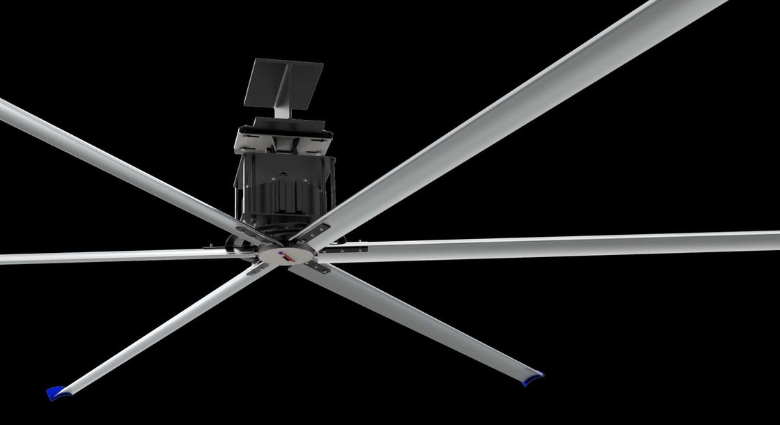 Ventili il volume 14500m3/Min 1,5 chilowatt di HVLS dei ventilatori del tipo di azionamento diretto